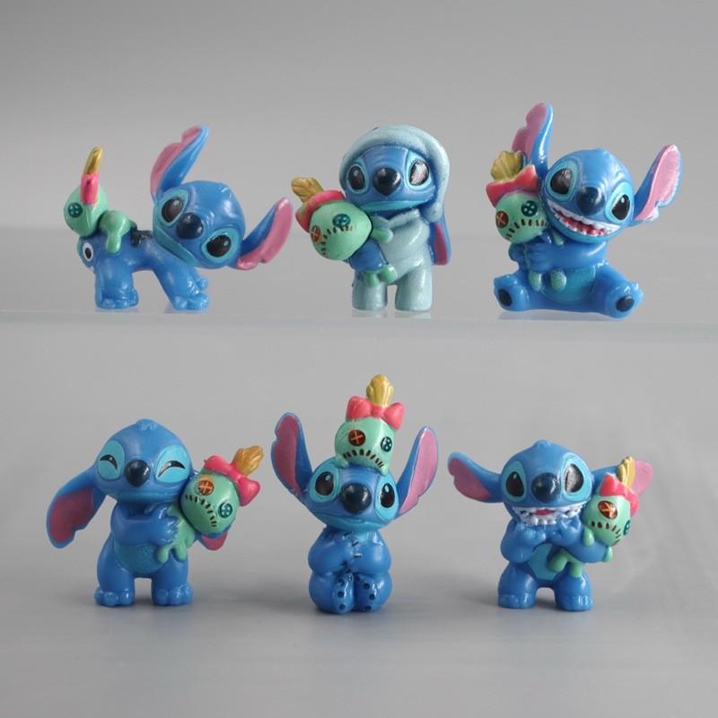 Action Stitch Lilo Figure Model Dolls Toys Children Holiday Ornaments Gifts