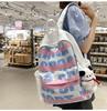 Student Schoolbag Female Letter Print Backpack High School Student Large Capacity Backpack