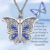 Classic Butterfly Necklace I Love YOU Necklace Animal Butterfly Pendant Charm Jewelry Accessories