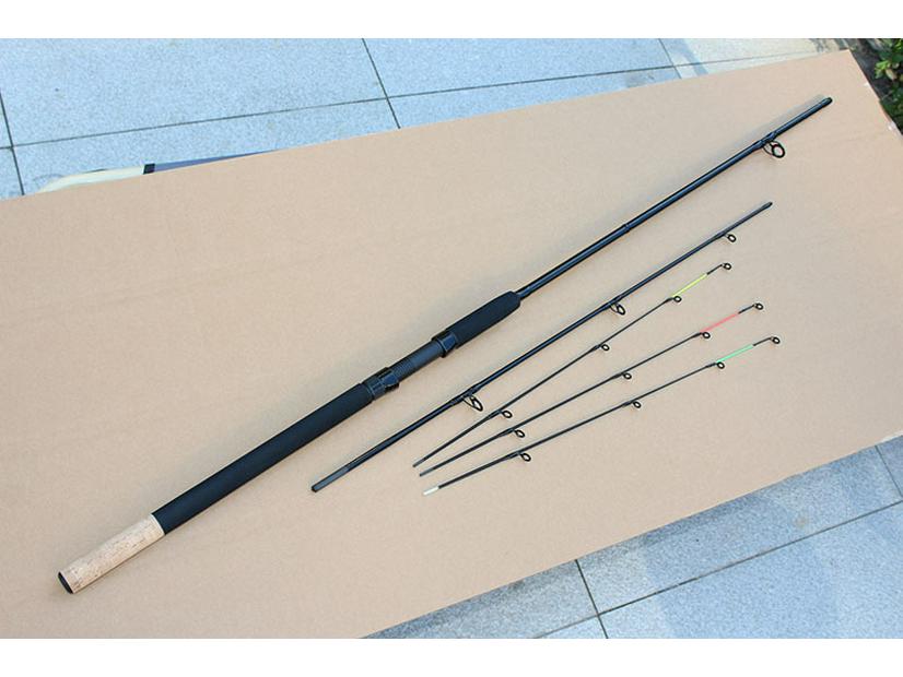 2.4-3.0m Long-Casting Carbon Feeder Rod with Solid Tip for Squid and Rock Fishing