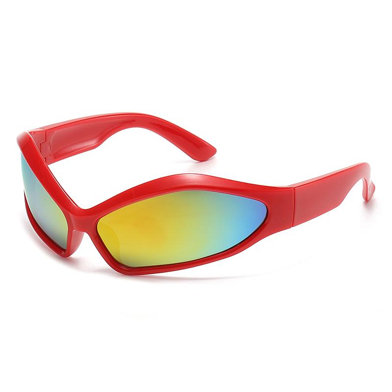 Cycling Sport Goggle Luxury Brand Designer Sunglasses Women For Men Vintage Punk Sun Glasses Trendy Coating Lens Cool Shades