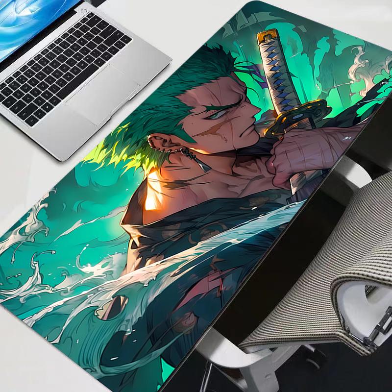 Anime Pad Mouse HD Print One Piece Computer Gamer Locking Durable Edge Mousepad XXL Keyboard PC Mice Mats Pad For Csgo