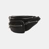 [Gebraucht] Schwarze Lammleder Mini-Hüfttasche - Sehr Gut #6OZCZM