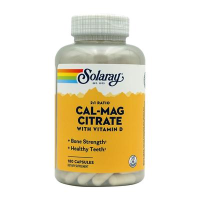 2:1 Cal-Mag Citrat mit Vitamin D, 180 Kapseln