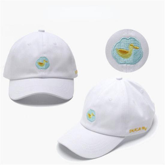 Universal-Baseballkappe für Männer und Frauen, Hundert Take The Duck-Zungenhut, niedliche Baseballkappe mit Cartoon-Muster