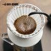 MHW-3BOMBER Glass Coffee Dripper Reusable Cone Pour Over Coffee Dripper with Filter Paper Professional Home Baristas Accessories