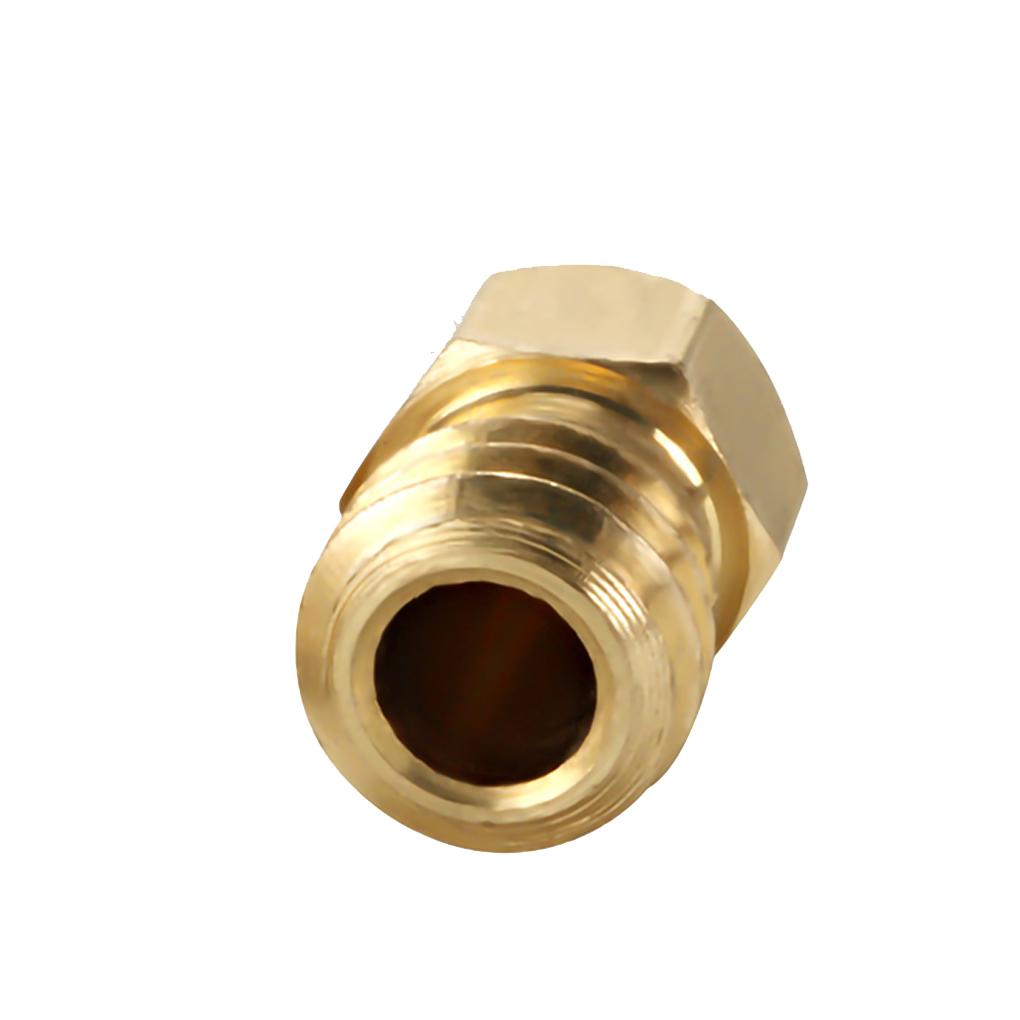 Duza Imprimantă 3D Alamă Cap Extruder Portabil Duză Alamă Filet Ferm Imprimantă, 3mm/1.75mm