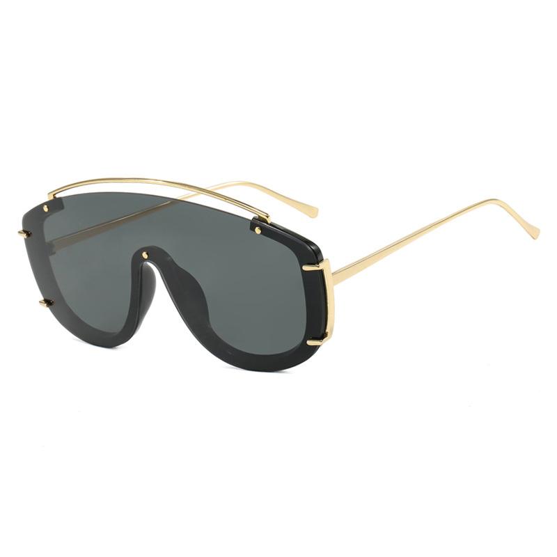 

Y2K Women Sunglasses Fashion Gradient Leopard Pattern Sunglasses Metal Frame Men s Sunglasses Outdoor Sports Punk Pilot Glasses