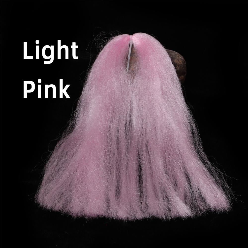 1 pachet material sintetic pentru legarea muștelor moale EP fibră mătăsoasă, păr lung, pentru momeală de pescuit, momeală, momeală