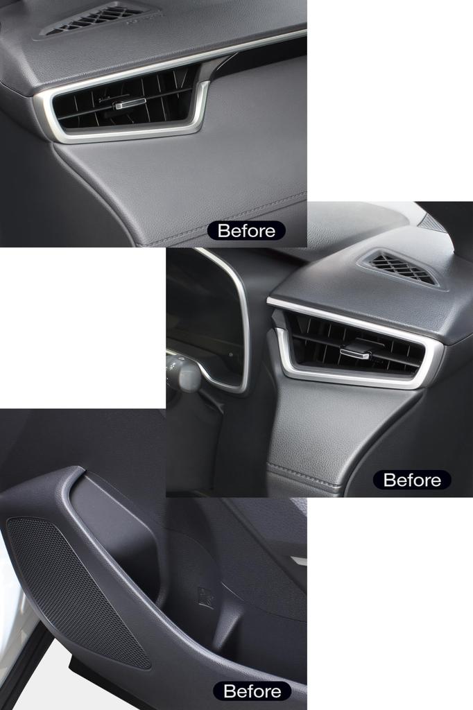 Tsuchiya Yac Drink Can Set for Driver and Passenger Compatible with Toyota Corolla Cross Vehicle-Specific Holder/Trash Seats, (SY-CO5, SY-CO6, SY-CO7)