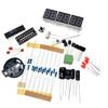 AT89C2051 Zegar Elektroniczny Wyświetlacz LED z Rurkami Cyfrowymi Zestaw DIY Moduły Elektroniczne Części i Komponenty Płytka PCB