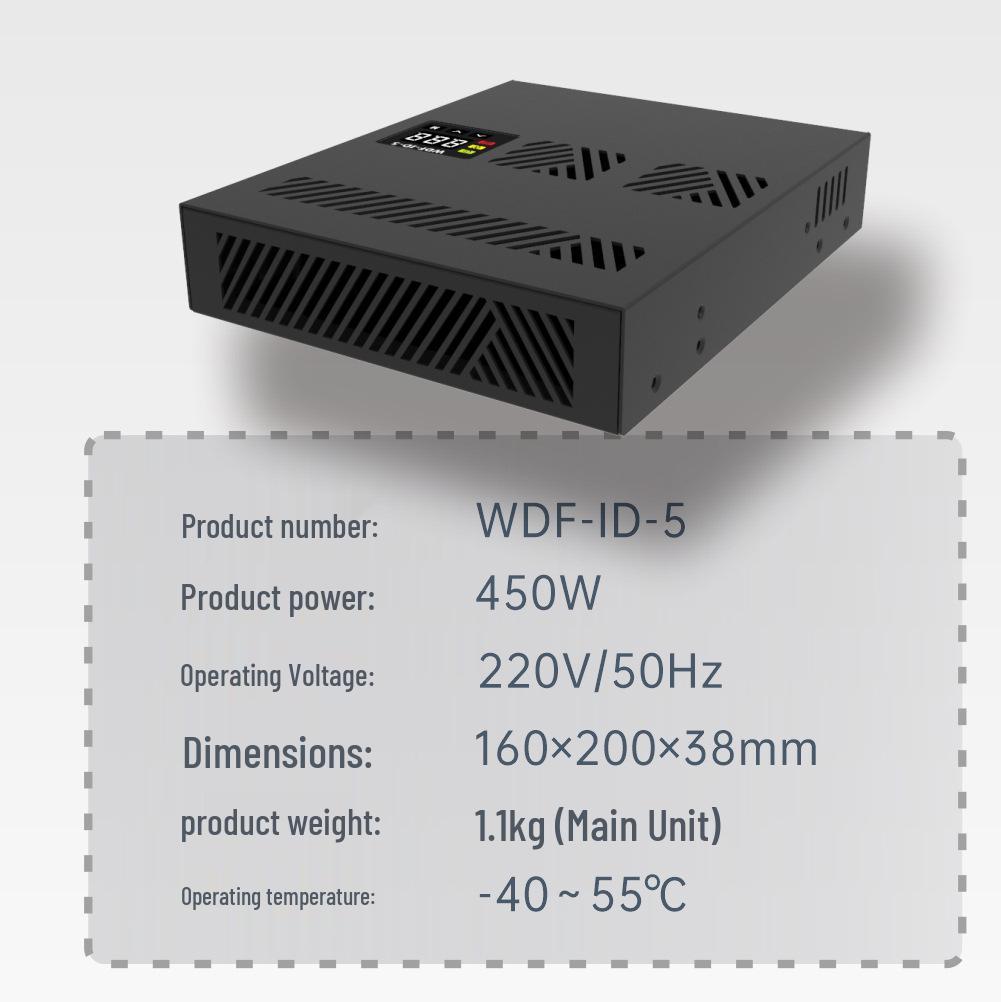 Smart PTC Fan Heater: Temperature Control Cabinet Heater for Dehumidification & Anti-Condensation 160x200x38 mm