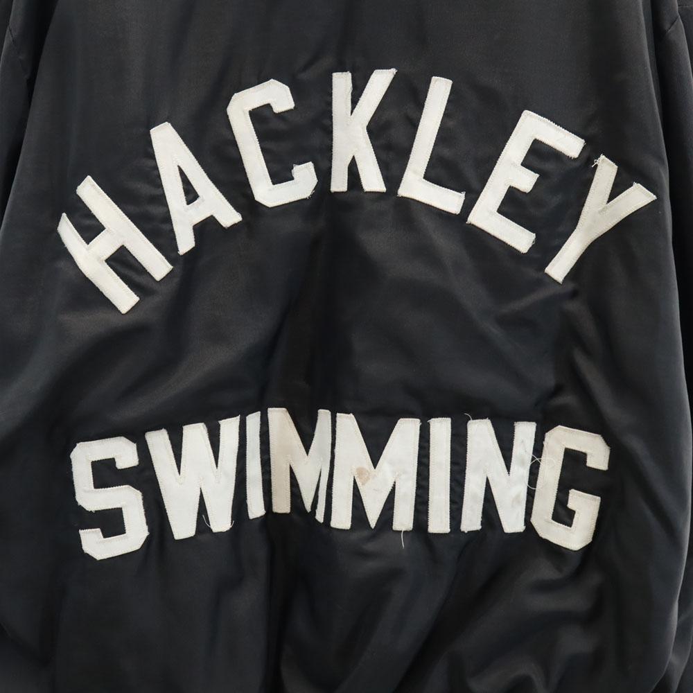 Holloway 70s 80s Made In USA Half Zip Jacket L Black Pullover Men's Used