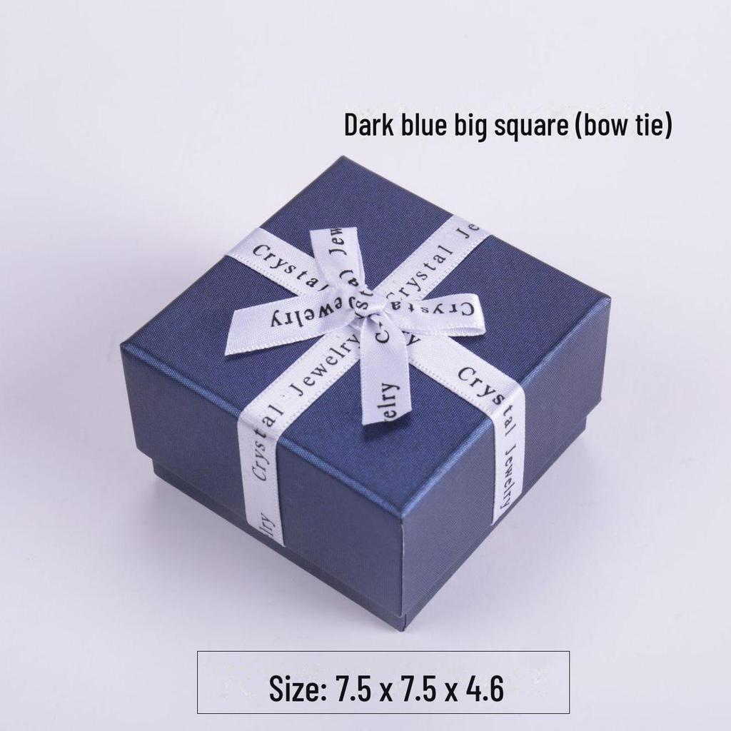 High-End Korean Jewelry Gift Box: Ring, Pendant, Necklace, Earring, Bracelet Packaging