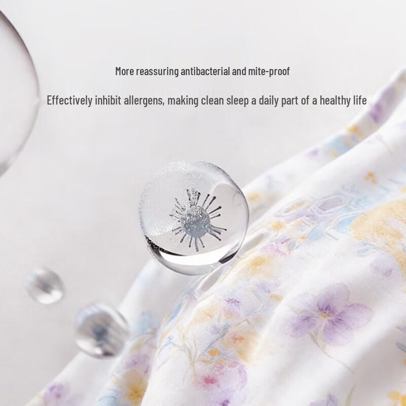 Luolai 7A Antibacterial Anti-Mite Cotton Summer Quilt
