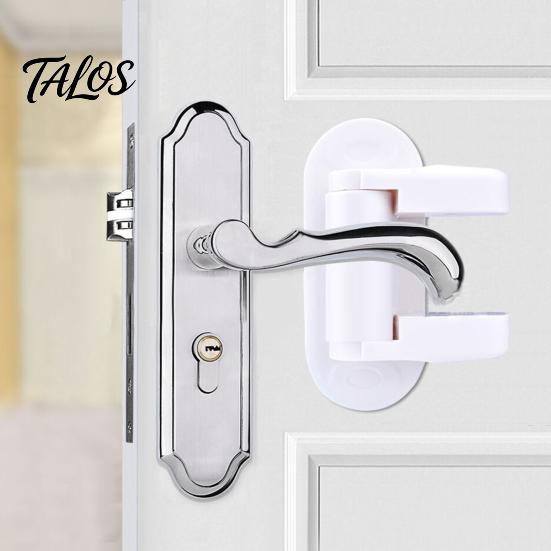 Toddler Safety Lock for Doors Door Lever Handle Child Safety, Baby Proofing Guard, Childproof Durable ABS Plastic Levers Lock, Prevent Opening