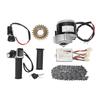 36V 350W Gear Reduction Electric Motor Controller Kit with 22T Sprocket 114 Link Chain 36V Throttle Grip Ignition