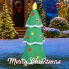 4.92FT Christmas Inflatable Toys Xmas Yard Lawn Party Decoration Xmas Tree Candy Cane Home Supplies Ornaments Gift with LED Lit