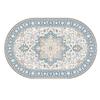 Persian Style Oval Carpet Living Room Sofa Carpet Bohemian Homestay Floor Mat Sofa Carpet