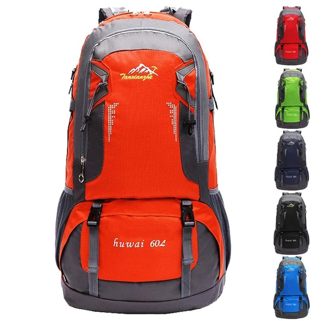 60L Waterproof Climbing Backpack Rucksack Travel Packs Outdoor Sports Bag Hiking Camping Backpack Women Trekking Bag for Male