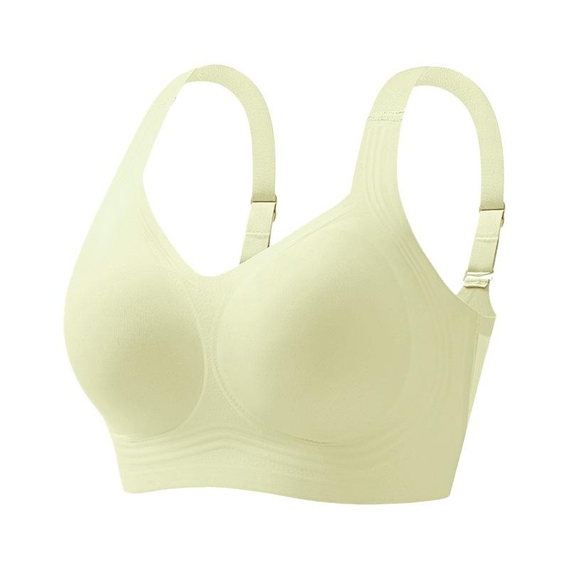 Fat Girl Big Breasts Make You Look Smaller Underwear Seamless Breast Reduction and Anti-sagging Large Size Thin No-rim Bra