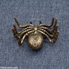 Copper Spider Figurines Miniature Creative Desktop Ornament Decoration Crafts Accessories Vintage Insect Brass Animal Tea Pet