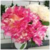 Silk Peony Oversized Flowers With Artificial Blooms For Wedding Decorations