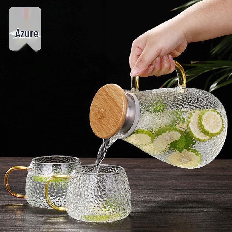 Wei Yi Heat-Resistant Glass Water Pitcher Set