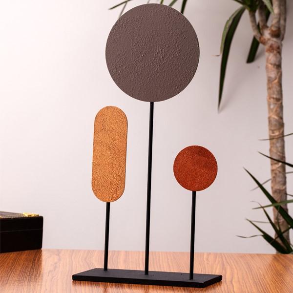 

Muyika Metal Tabletop Decorative Object & Figurine Set of 3 3 Bbl-m