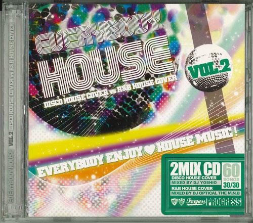 

CD 2 MIX CD - Everybody House Vol.2 PROGRESS Japan Dance & Electronica Used