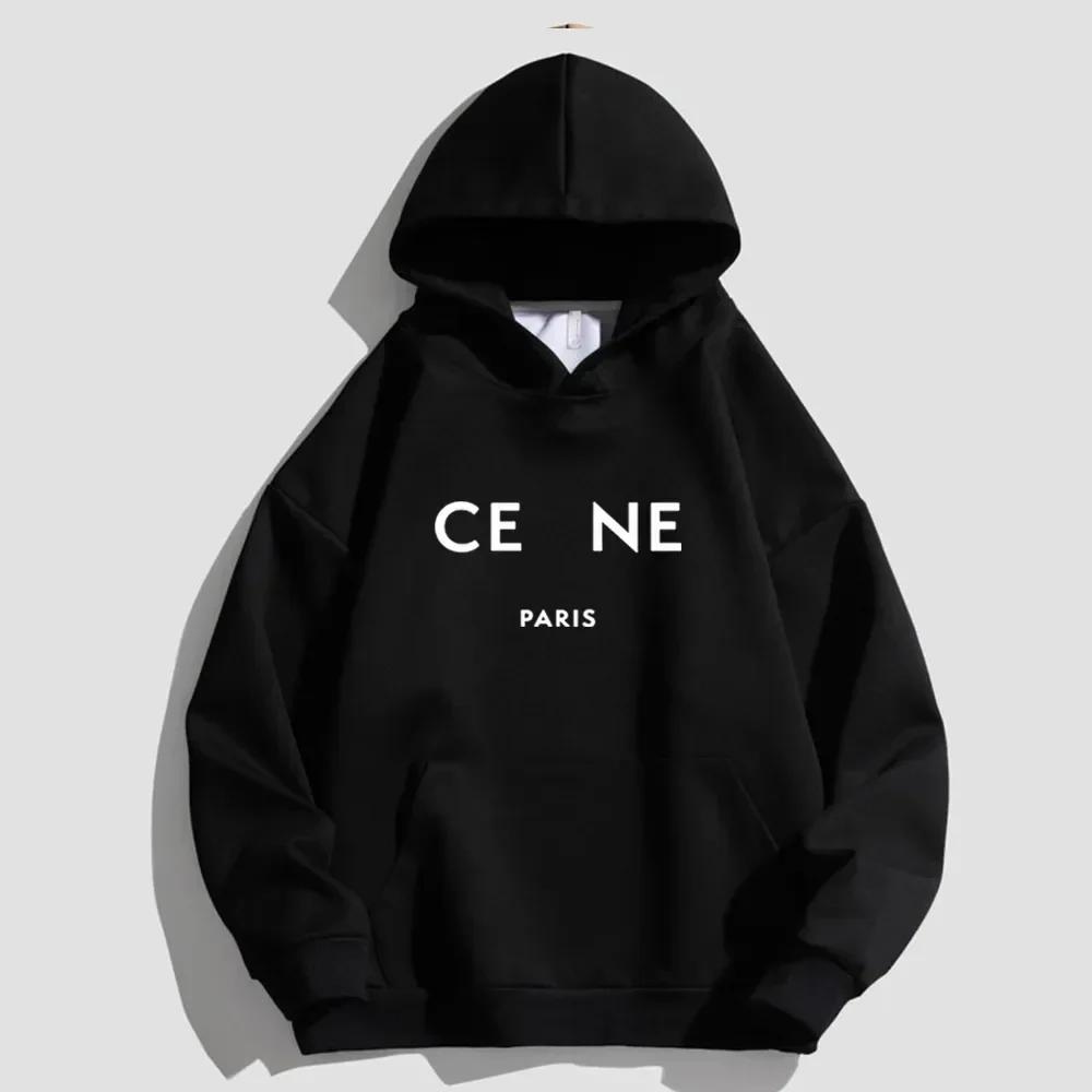 

Woman Luxury Brand Hoodie Autumn Winter Hooded Sweatshirt Pullover Hoody Male Hip Hop Streetwear Sportswear Female Top L