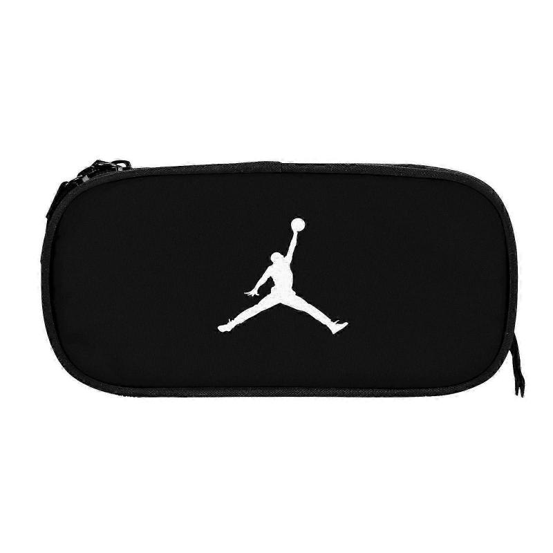 S78 Piórnik Michael do biura i szkoły - Zapinana na zamek torba z tkaniny Oxford z 5 przegródkami na długopisy i 80 siatkowymi kieszeniami