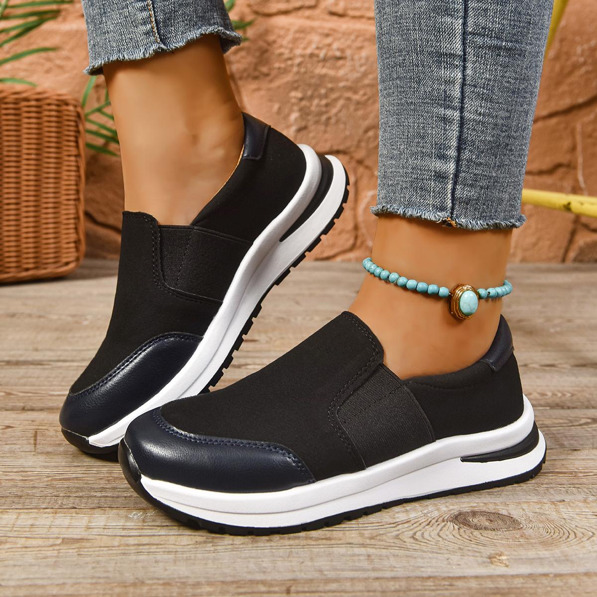 

Fashion 2025 New Women Sneakers Comfort Mesh Anti-slip Running Shoes Platform Casual Shoes for Women Plus Size Luxury Sneakers Women 36 чёрный