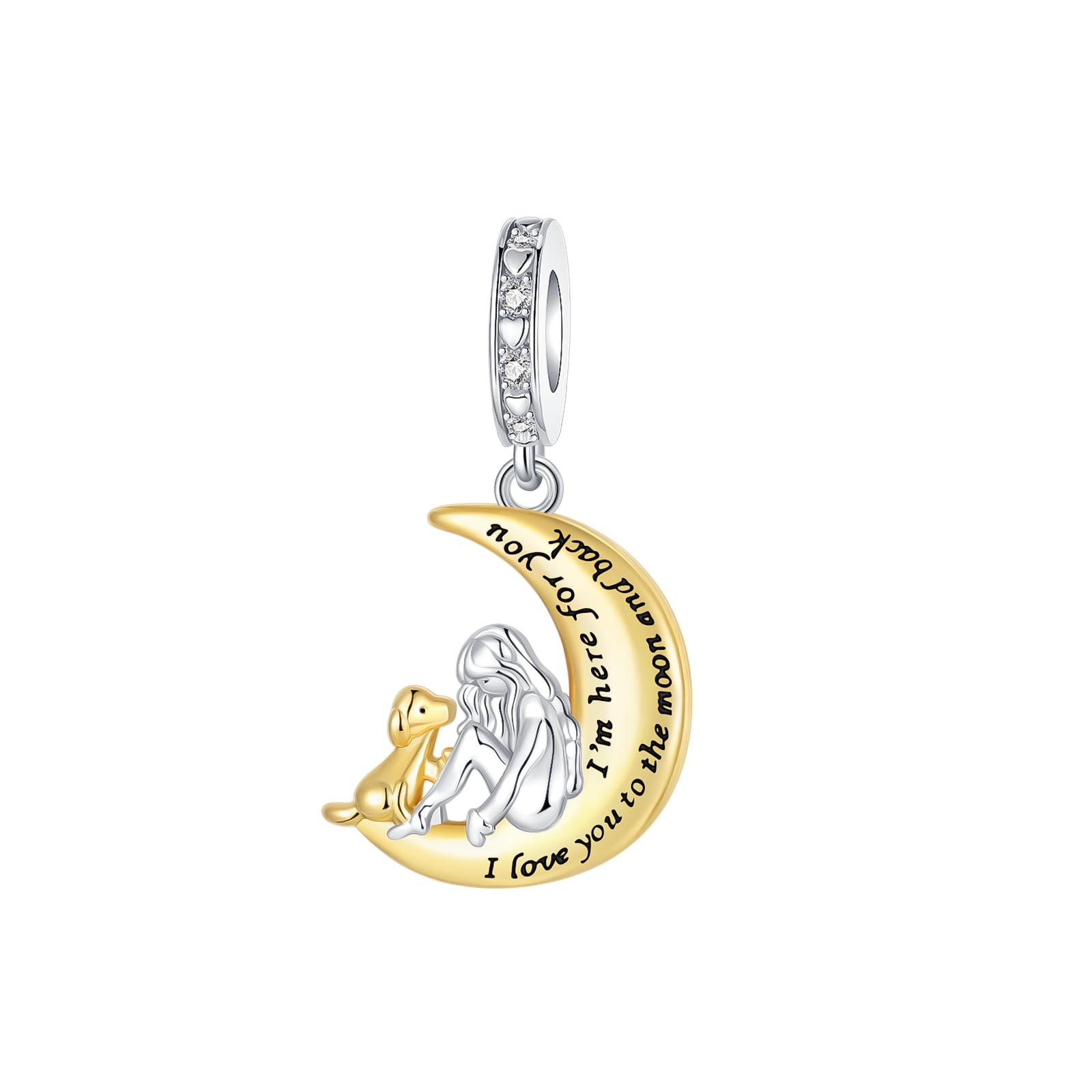 

Cute 925 Silver Cartoon Dog Charms Metal Beads Earrings Fit Exquisite Diy Bracelet Necklace Fine Jewelry Gift