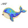 Metal Octopus Badge Cartoon Sea Animal Brooch, Dolphin Whale Seahorse Enamel Marine Brooch Pin, Hats Bags Scarves Clothes Decorative Accessory Ocean