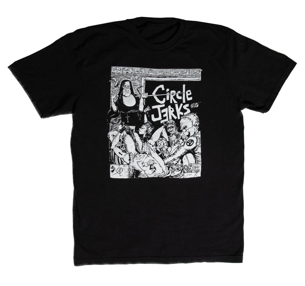 Circle Jerks Classroom T-Shirt Black Size S-5XL Reprint S разноцветный