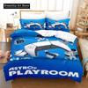 3D Print Anime Astro Bot Bedding Set Single Twin Full Queen King Size Bed Set Adult Kid Bedroom Duvet Cover Sets Home Textiles