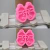 Silicone Molds Girl Face Shape Keychain Decoration Jewelry Accessories Pendant Making Tool Handicraft Casting Mould Girls Female