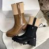 2026 New High Heels Ankle Boots for Women Chunky Fashion Luxury Shoes Designer Dress Winter Botas Pumps Elegant Boots De Mujer