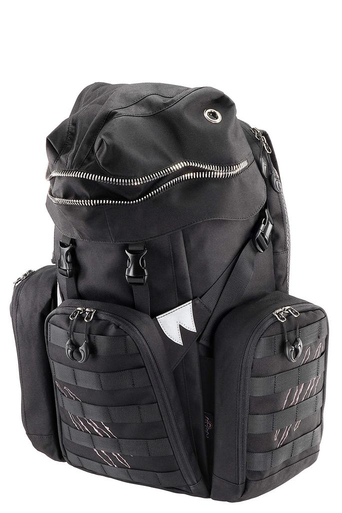 Morn Creations Tyrannosaurus Backpack, Large, TR-101 (Black)