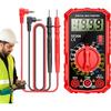 SZ308 Digital Multimeter 2000 Counts with Voltage, Current, Resistance Measurement and Backlit LCD Display