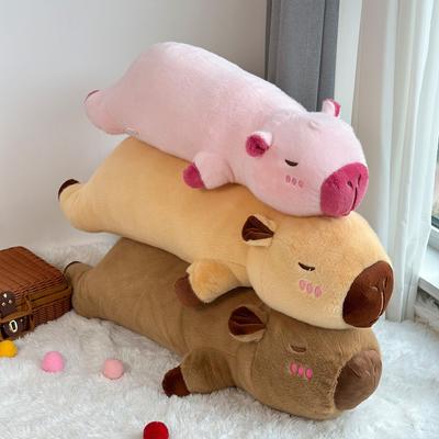 Kapibala Long-sleeping Pillow Capybar Plush Toy Sofa Pillow Doll Gift
