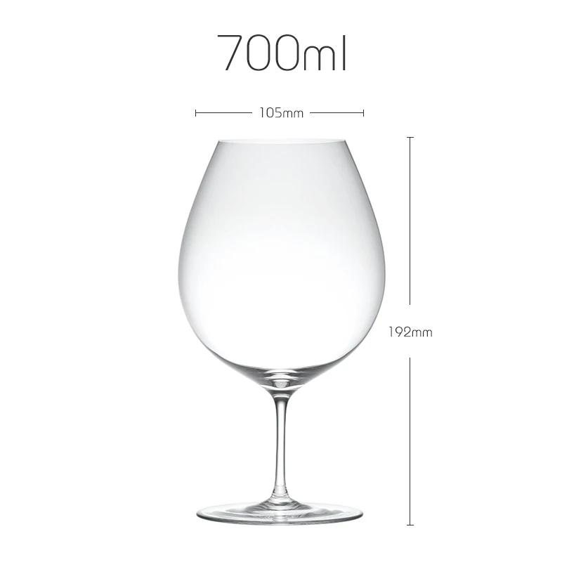 Light Luxury Crystal Cup Red Wine Glass Wine Glass Handmade Extremely Thin Masterly Goblet Party Wine Glasses Drinking Glasses