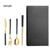 ZISIZ Gold Plated Stainless Steel Cutlery Gift Set