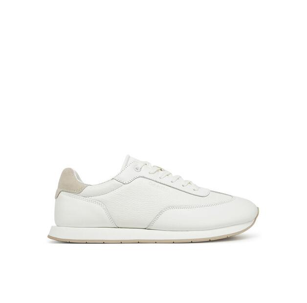 Мужские кроссовки Calvin Klein Low top lace up tmbl lth hm0hm01804 белые