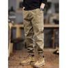 Autumn Overalls Men's Loose Large Size Trendy Casual Pants Multi-pocket Leggings