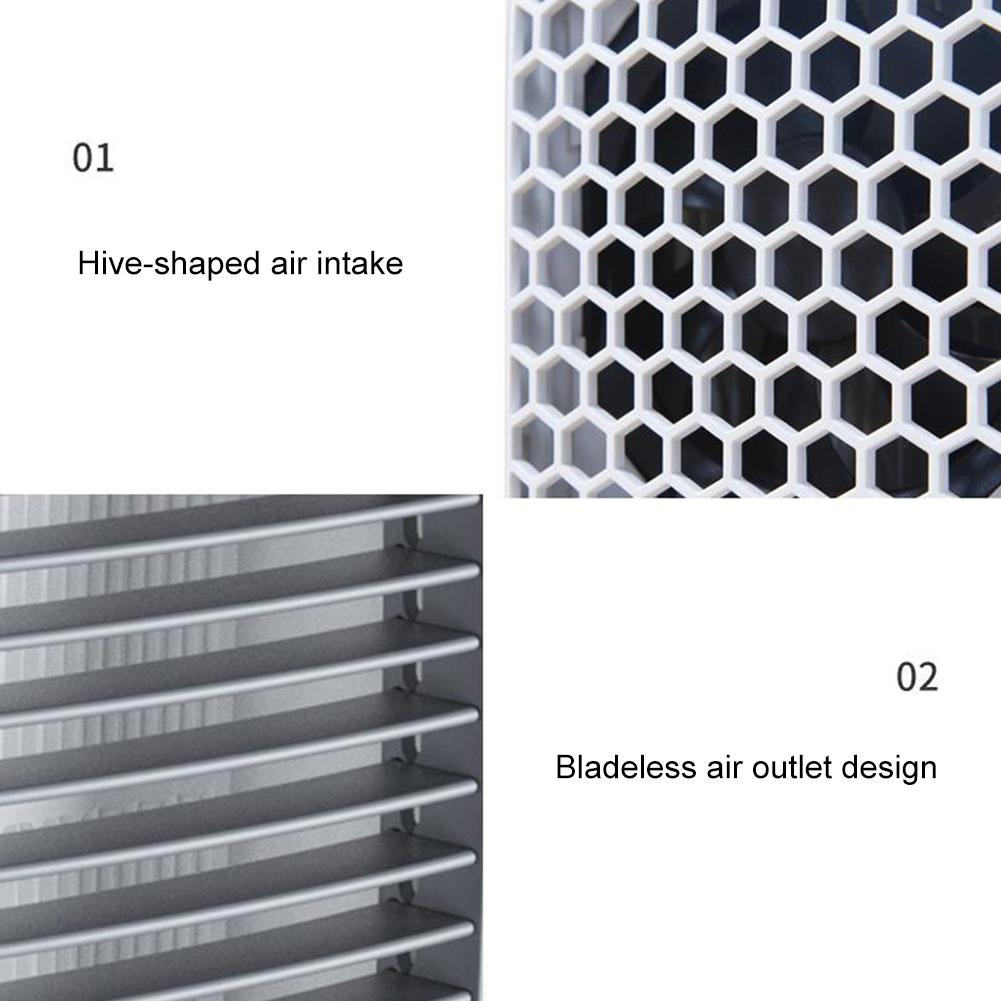 USB Air Conditioner 3 Gear Water-Cooled Air Cooling Machine Personal Portable Desktop Fan 380ml Tank Cooling Fan for Home Office