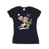Tom & Jerry Womens/Ladies Christmas Reindeer Cotton T-Shirt