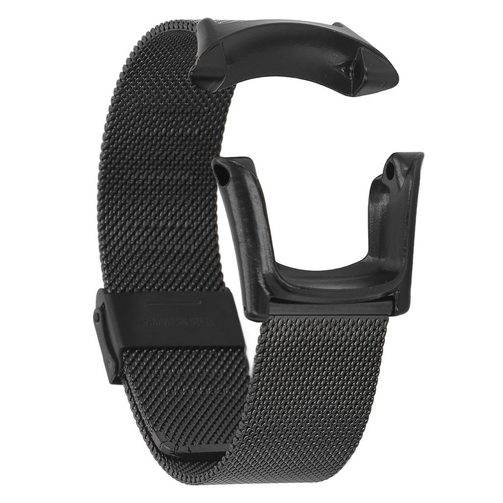 Watch Band Strap Replacement for Ambit 3 Sport 3 Run Stainless Steel Mesh Adjustable Wristband with 2pcs Screwdriver