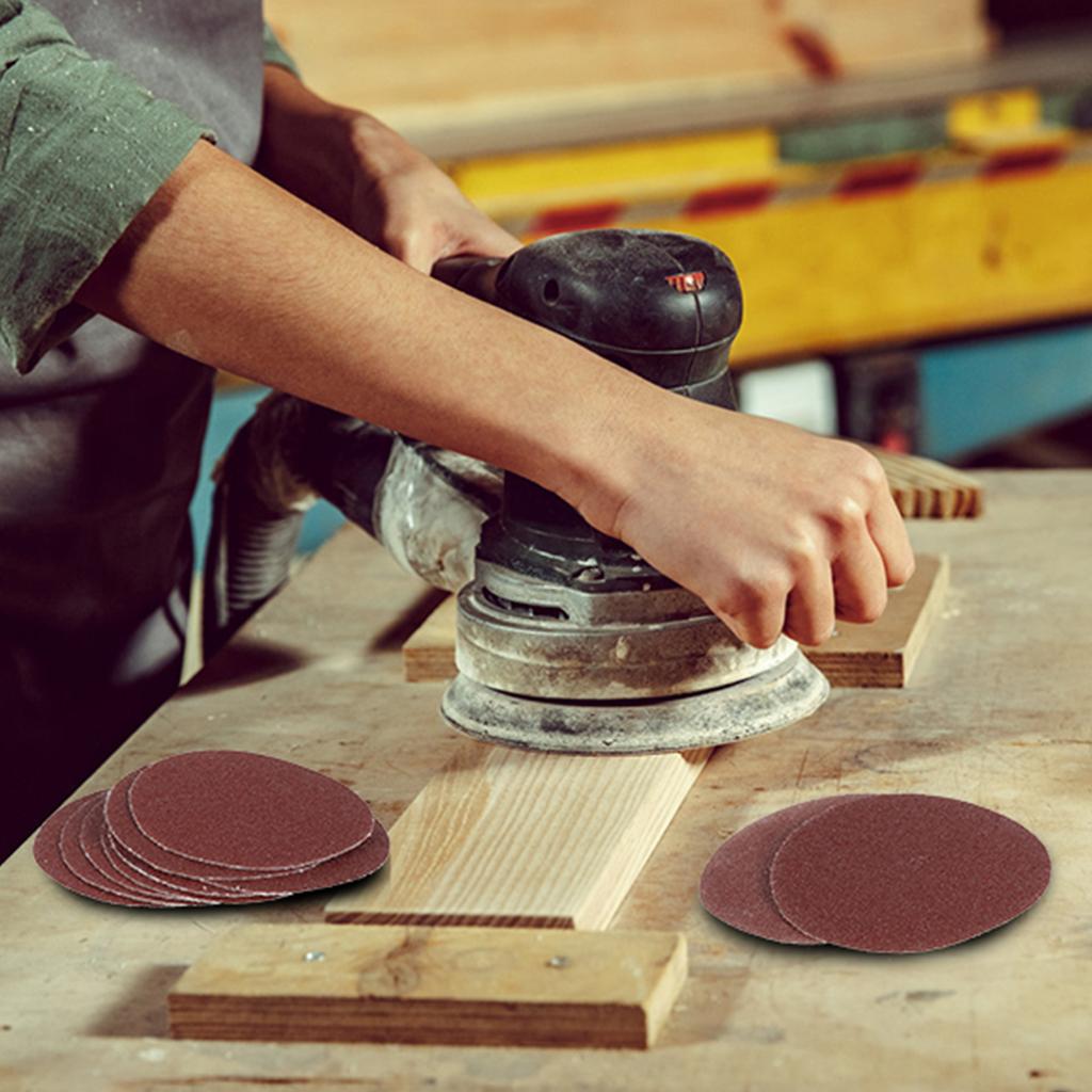 100pcs Sanding Discs 3 Inch Sandpaper 80-3000 Grit Sander Disc Pads Sanding Paper Sander Disk Abrasive Tools Polishing Pad Set